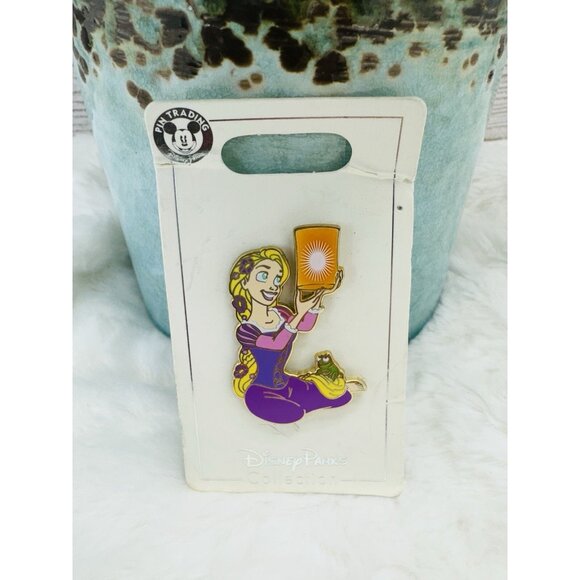 Disney Jewelry - Walt Disney World Park Collections Rapunzel Tangled Lantern Enamel Trading Pin